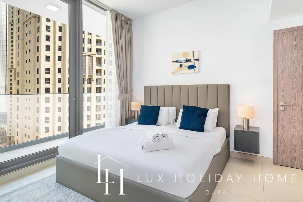 Lux Contemporary Suite With Full Marina View 6 Dubai Eksteriør bilde